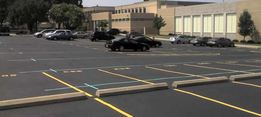 How To: Parking Lot Striping Layout